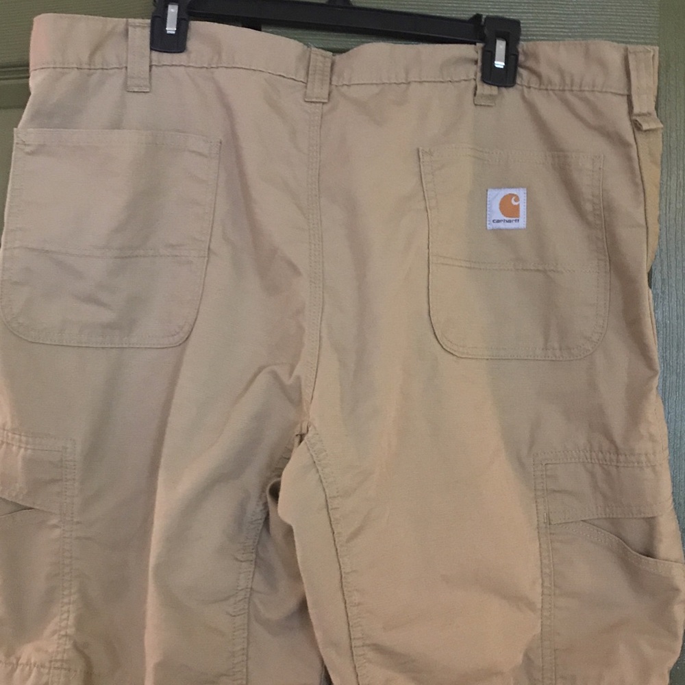 Tan/khaki carhartt shorts 42